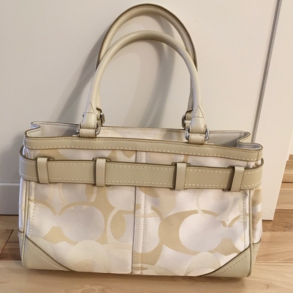 COACH HAMPTON OPTIC SIGNATURE IVOR CARRYALL F13337 - Picture 2 of 7